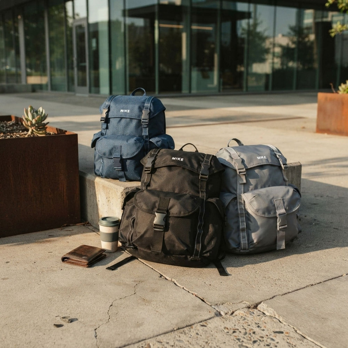 Mike Everest Backpack - Black
