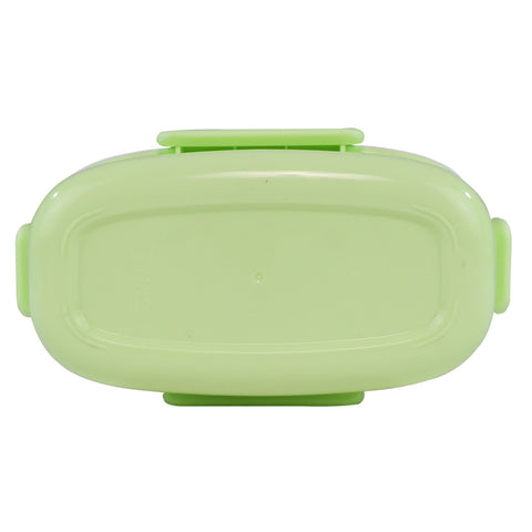 Image of Smily kiddos Stainless Steel Lunch Box Small Robot Theme - Green -3+ years