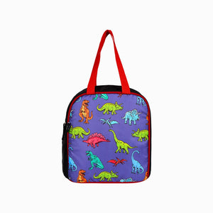 Joy Lunch Bag Rage Dino Theme Blue