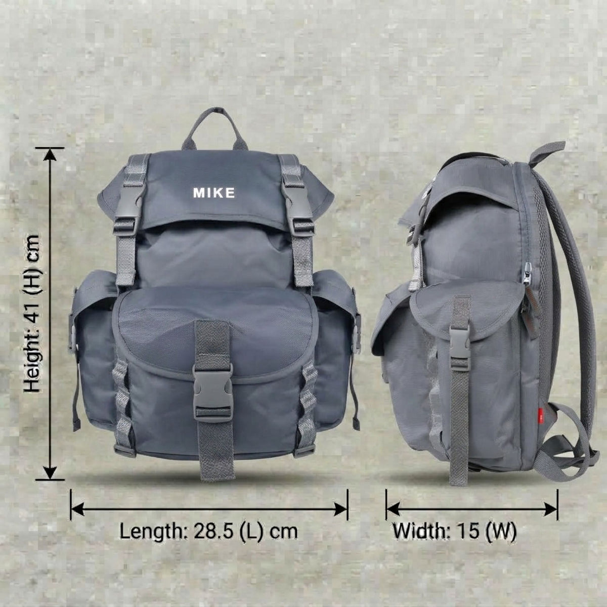 Mike Everest Backpack - Grey