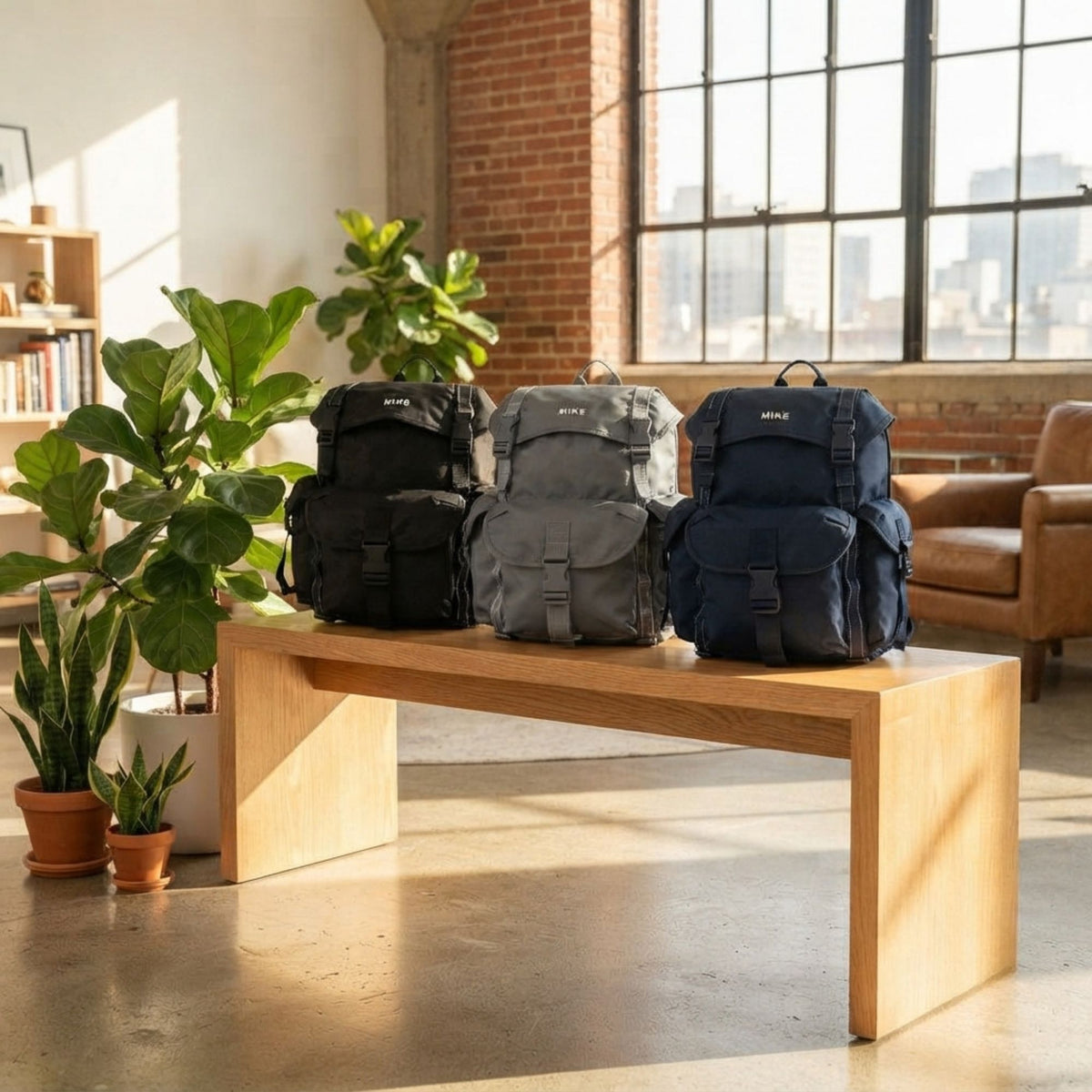 Mike Everest Backpack - Grey