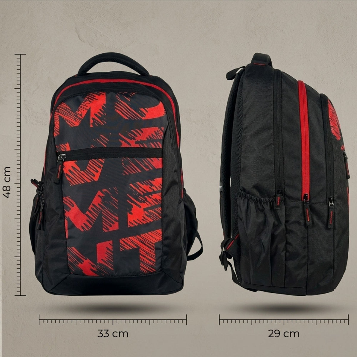Mike Horizon Backpack – Black | 46L