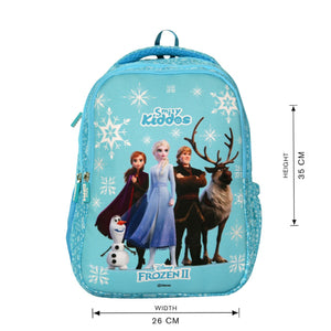 Smily Kiddos Frozen 2 Junior Backpack Light Blue