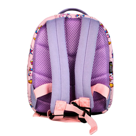 Image of Magical Unicorn Theme Neoprene Preschool Backpack (6L) – Pink