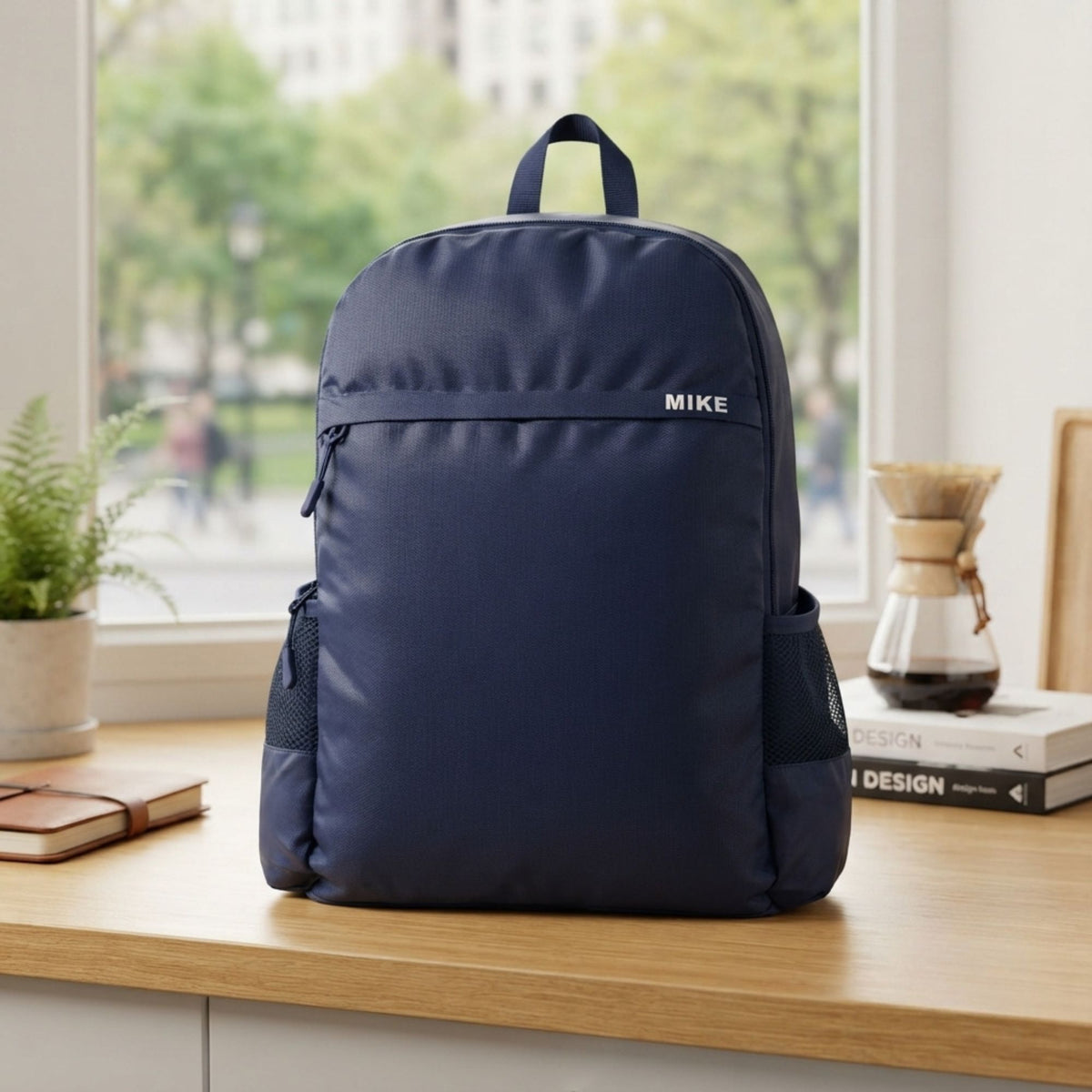 Mike Force Backpack - Navy Blue