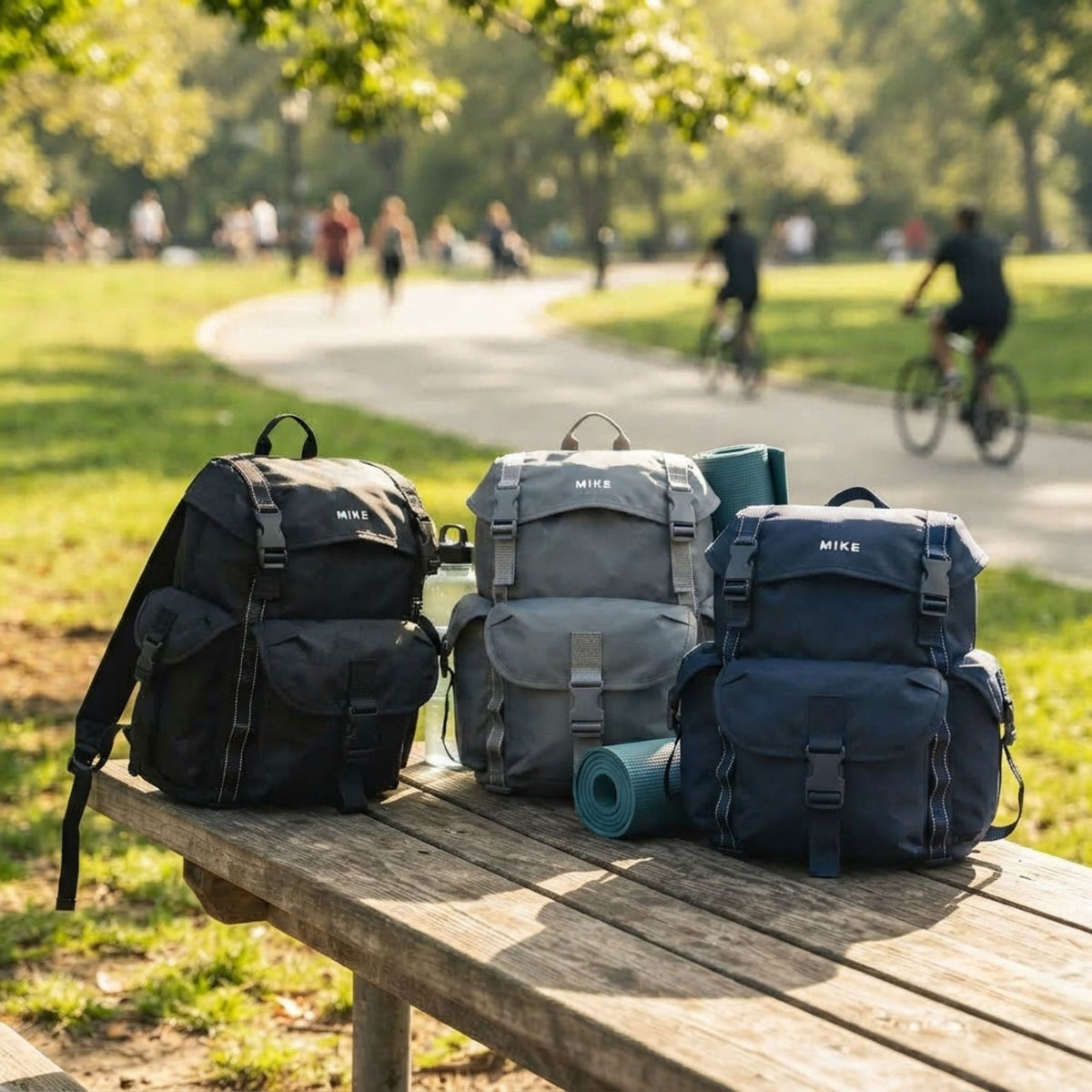 Mike Everest Backpack - Navy Blue