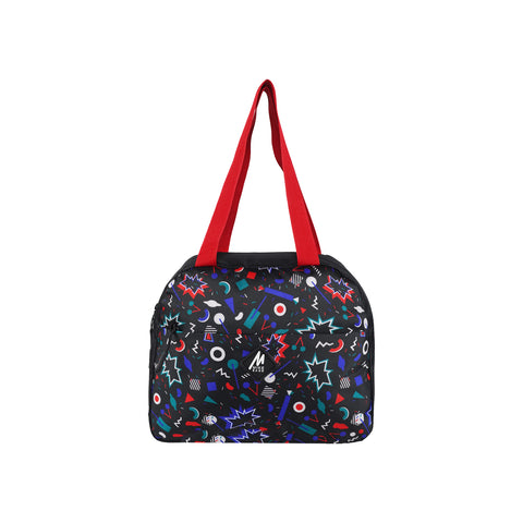 Image of Mike Milano Lunch Bag - Black & Red