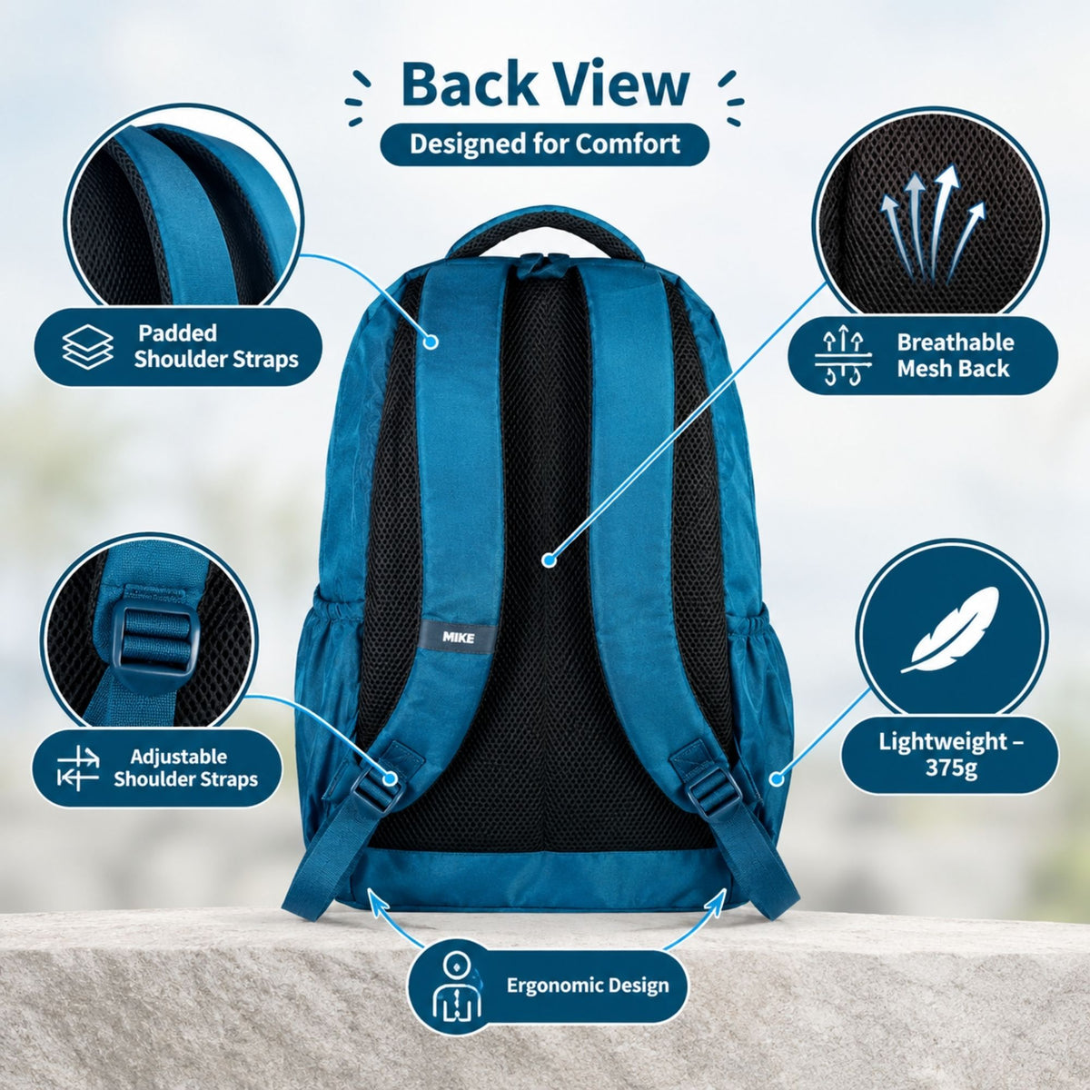 Mike Rover Backpack - Teal | 42L
