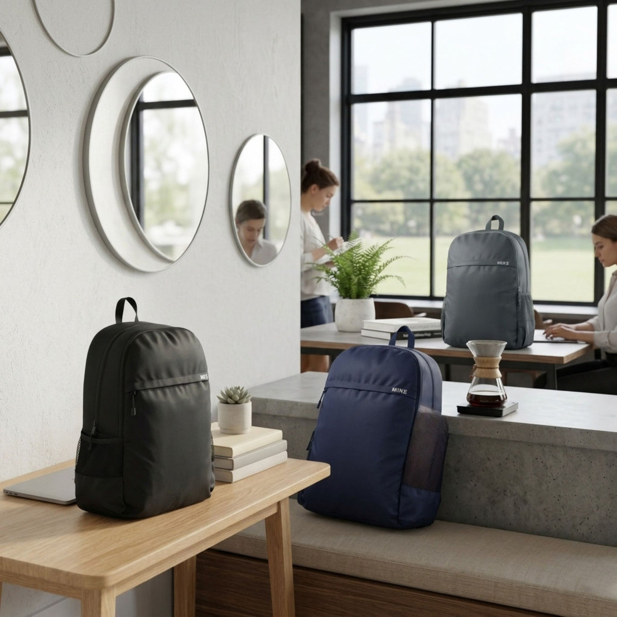 Mike Force Backpack - Navy Blue