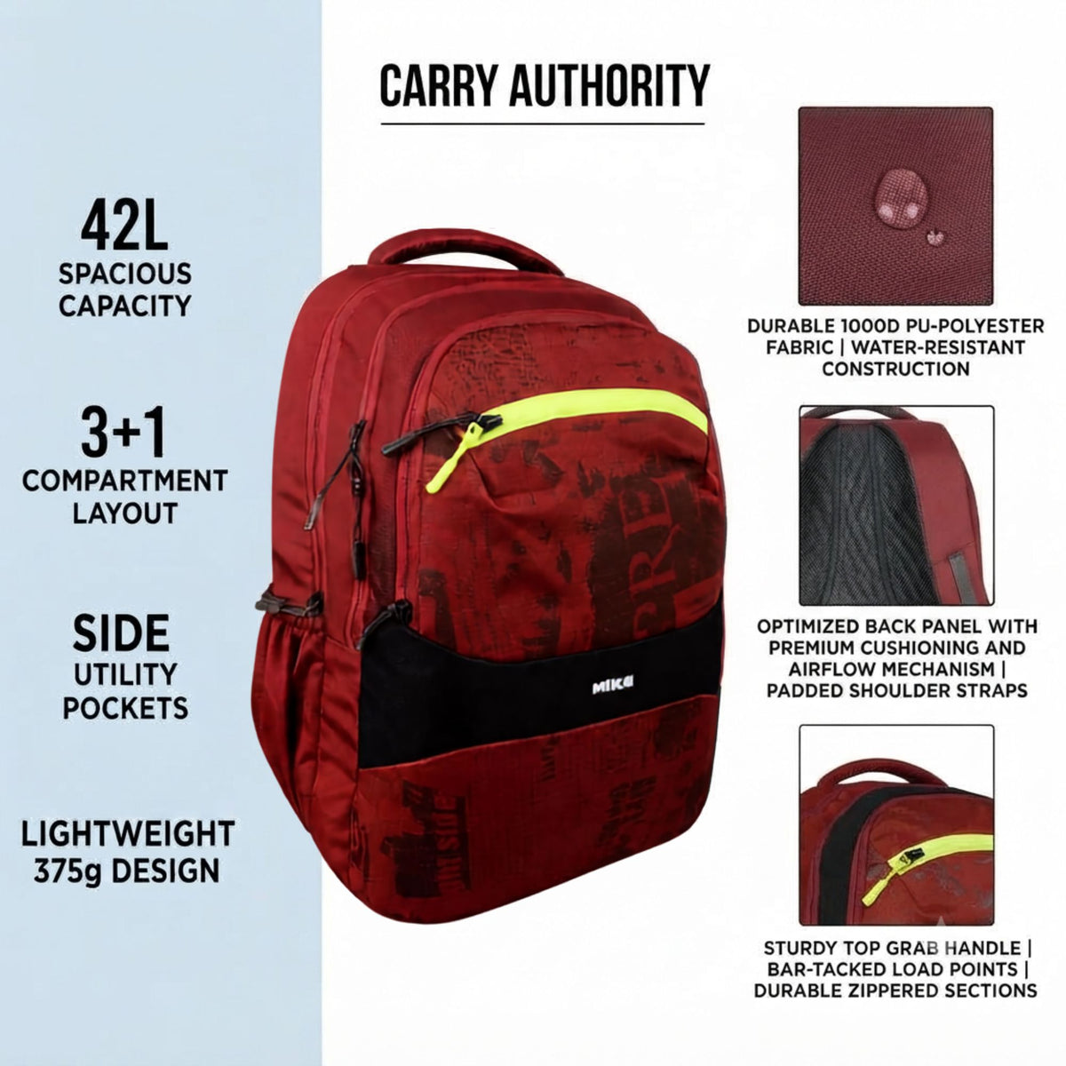 Mike Torino Backpack – Rust | 42L