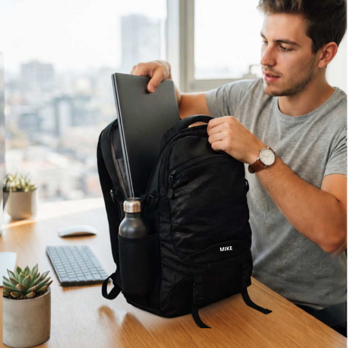 Mike Elite Transit Backpack - Black