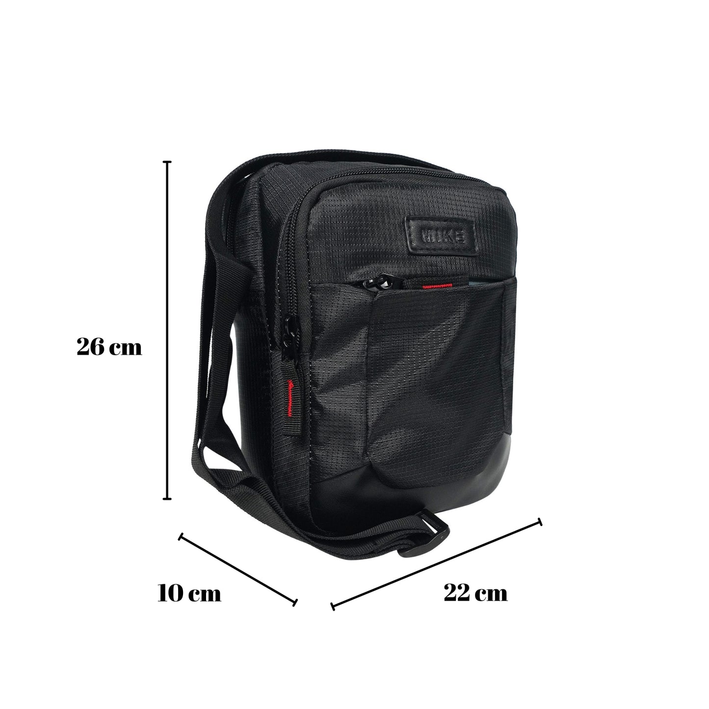 Mike Cayman Sling Bag Big - Black