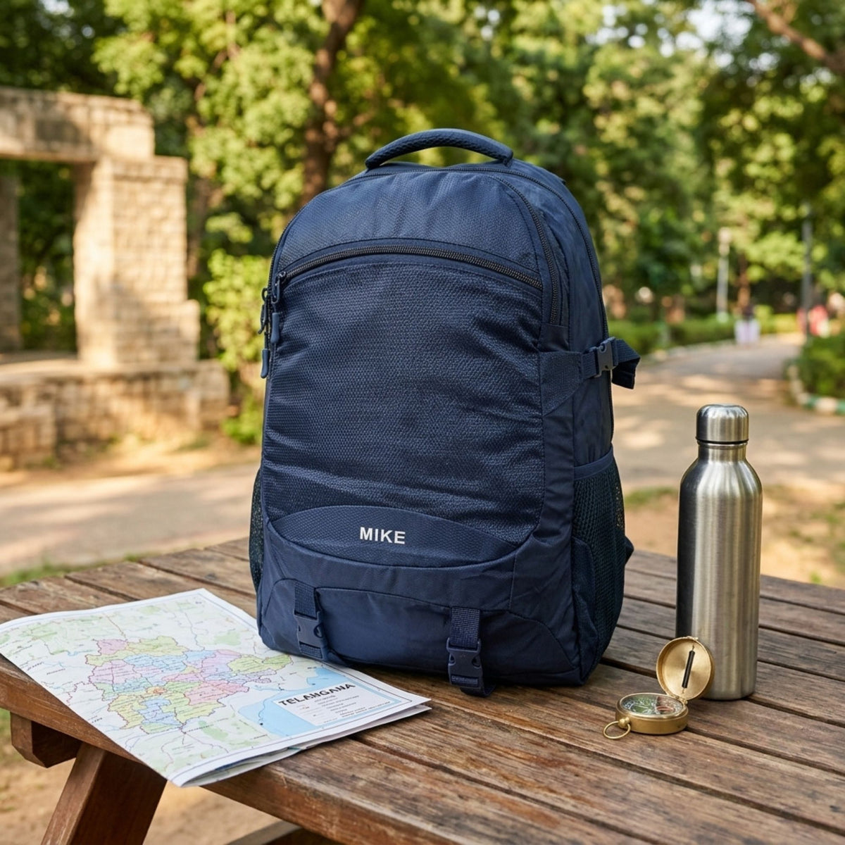 Mike Elite Transit Backpack - Navy Blue