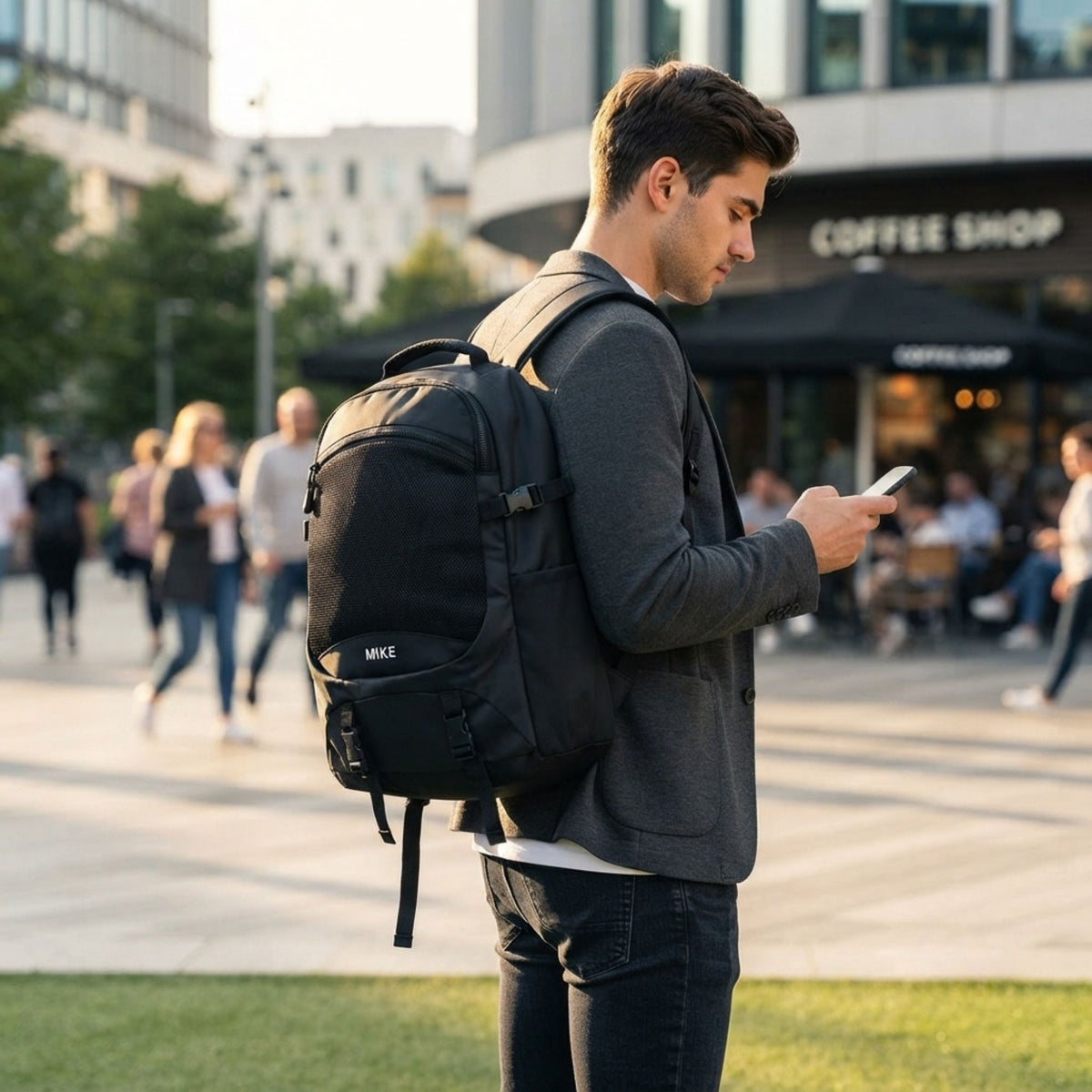 Mike Elite Transit Backpack - Black