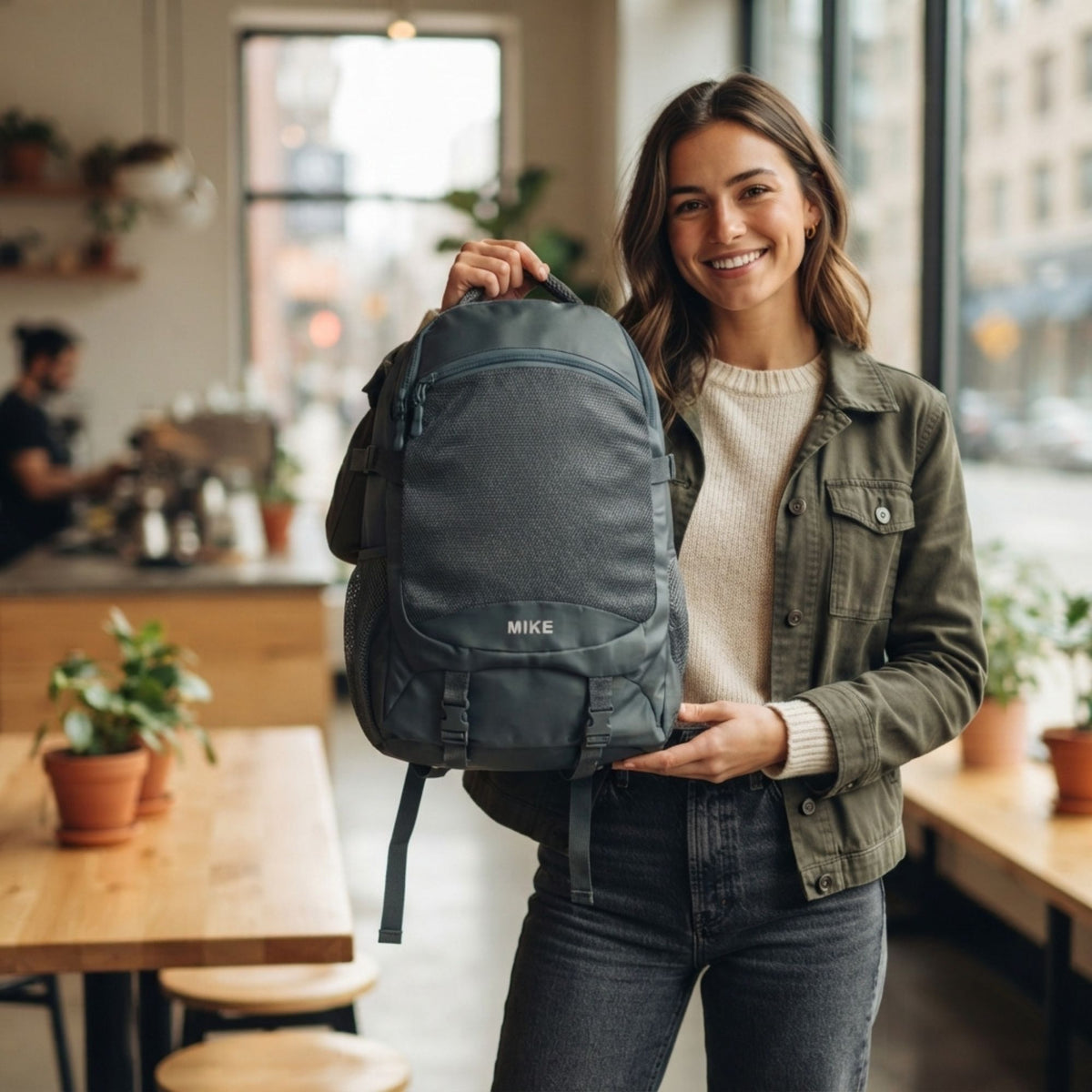 Mike Elite Transit Backpack - Grey