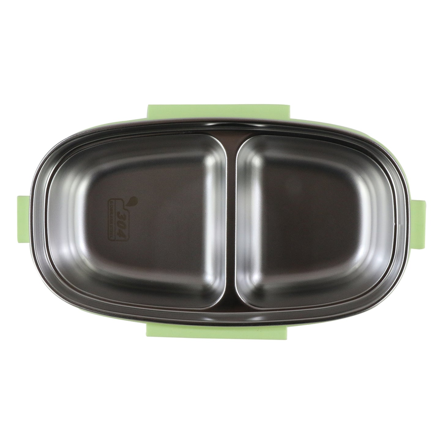 Smily kiddos Stainless Steel Lunch Box Small Robot Theme - Green -3+ years