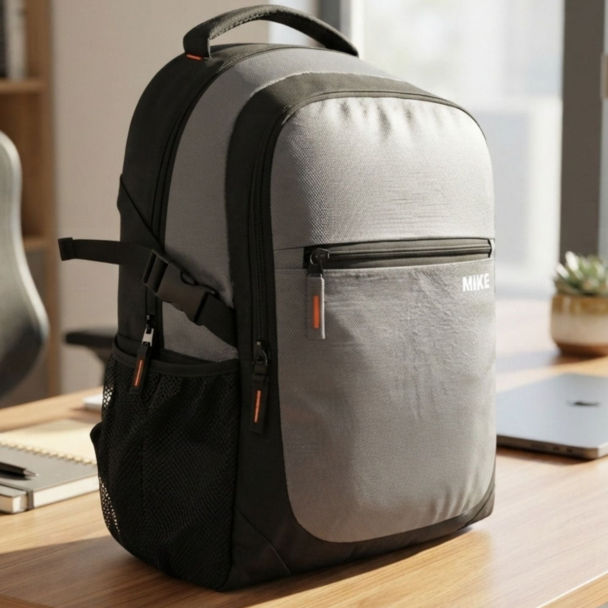 Mike Pro Vault Backpack - Black & Grey