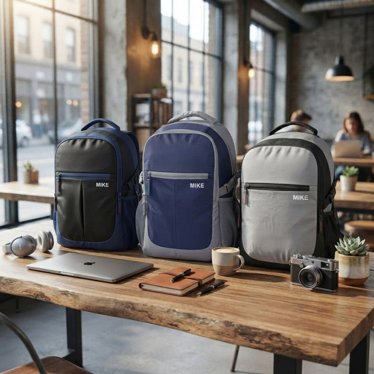 Mike Pro Vault Backpack - Black & Grey