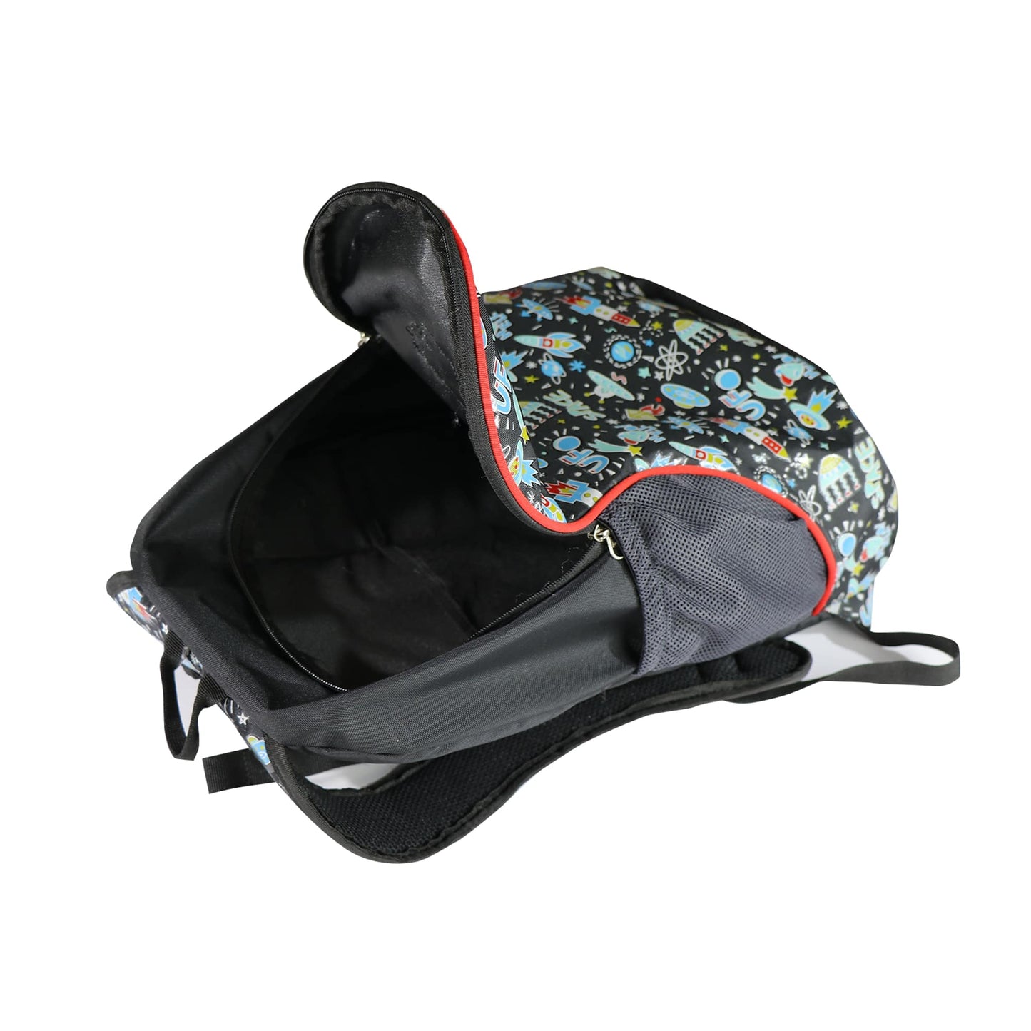 Smily Kiddos Baby Bag with Pouch - Space Theme