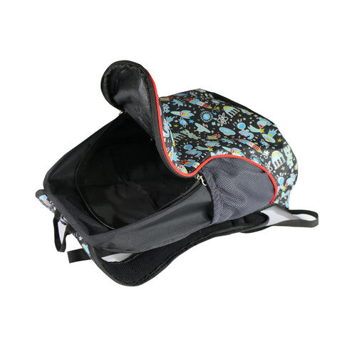 Image of Smily Kiddos Baby Bag with Pouch - Space Theme