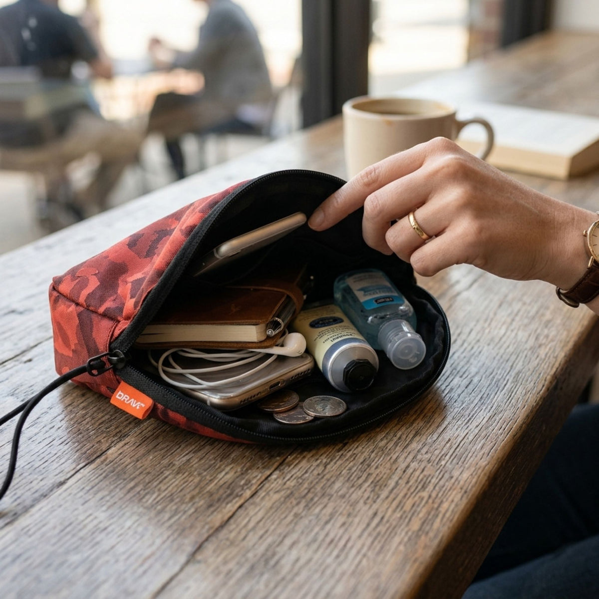 Mike Multipurpose Pouch - Red