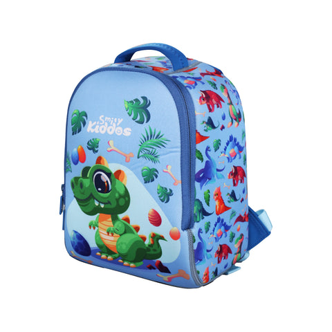 Image of Fun Dino Neoprene Preschool Backpack (6L) – Light Blue
