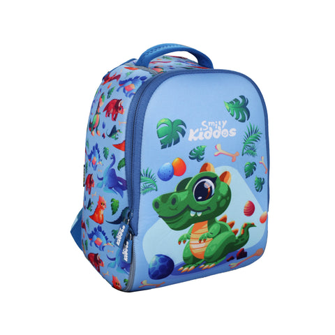 Image of Fun Dino Neoprene Preschool Backpack (6L) – Light Blue