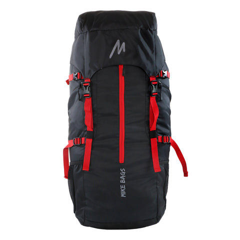 Image of Mike Adventure Trekking Backpack - Black and Red