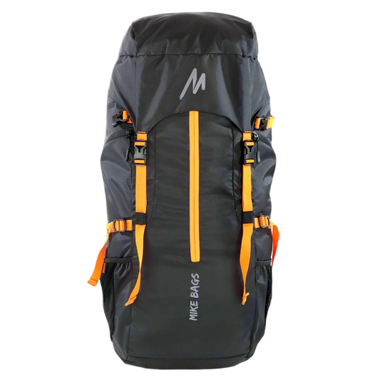 Mike Adventure 67L Trekking Backpack - Black and Orange