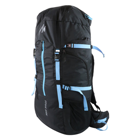 Image of Mike Adventure Trekking Backpack - Black and Blue