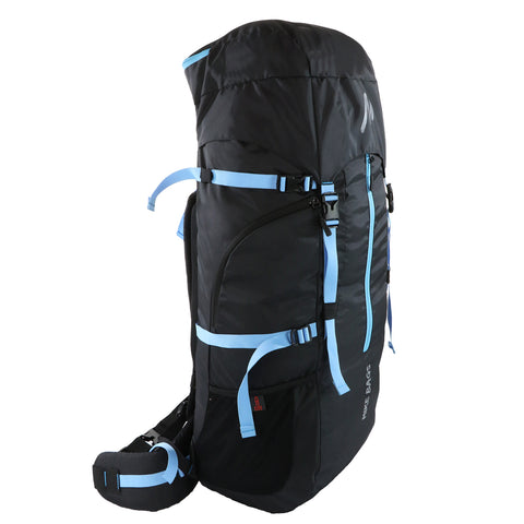 Image of Mike Adventure Trekking Backpack - Black and Blue