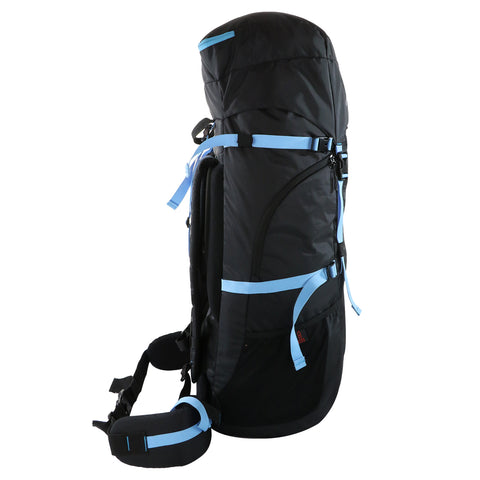 Image of Mike Adventure Trekking Backpack - Black and Blue