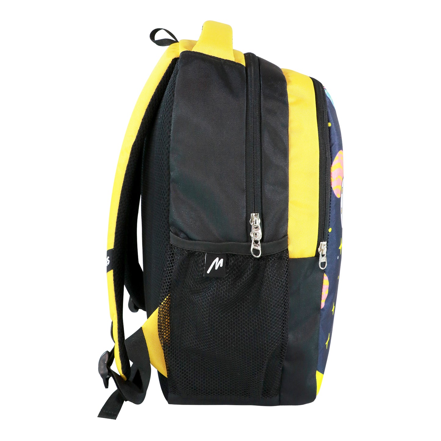 3 in 1 School Bag Includes lunch bag, 14 inch School Bags, & pencil case in box packing (1 Set/Rainbow Theme)