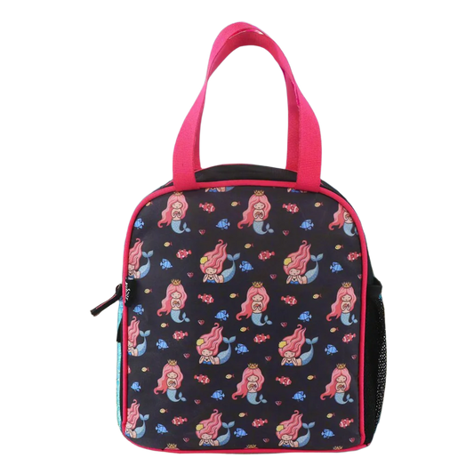 Smily kiddos joy lunch bag-Mermaid Theme - Violet
