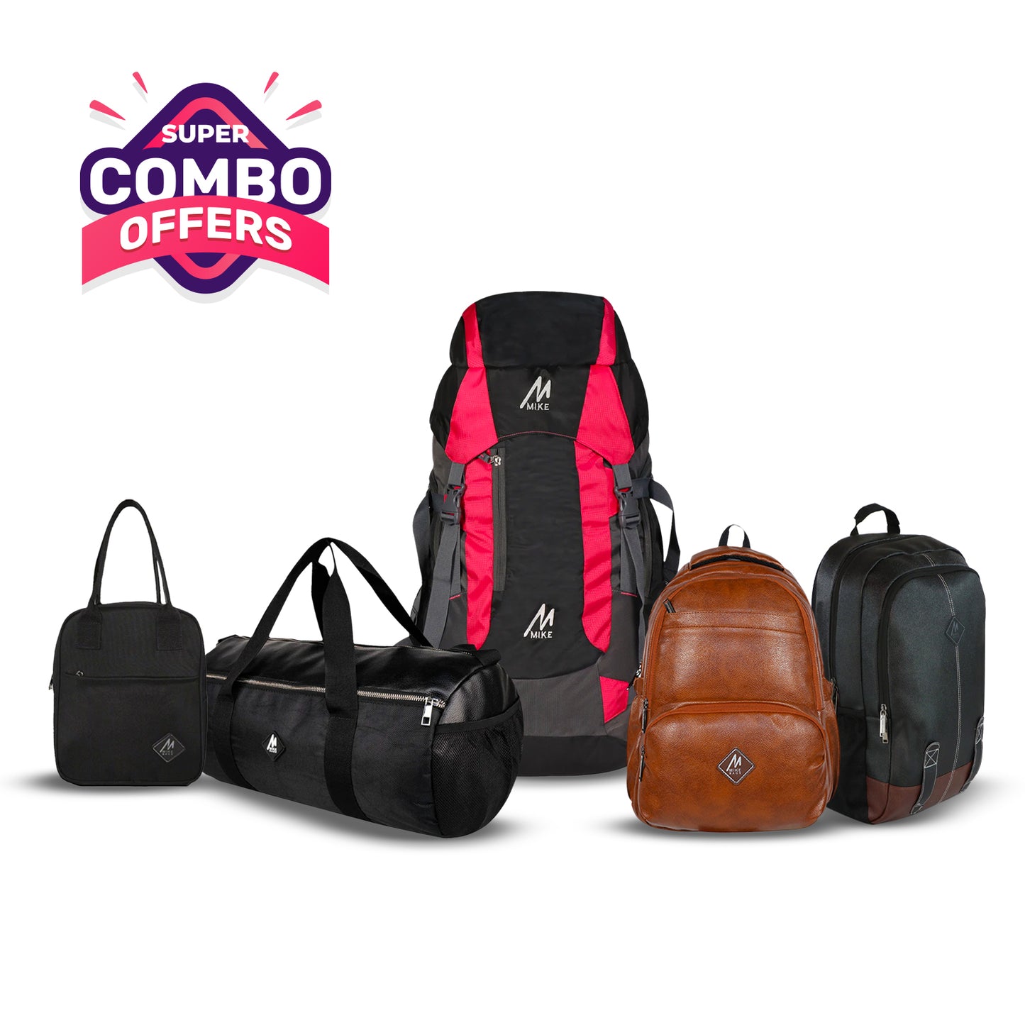 Mike Bags Pack of 5 Combo Offer - 10