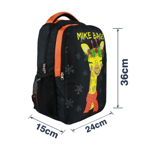 Image of 3 in 1 School Bag Includes lunch bag, 14 inch School Bags, & pencil case in box packing (1 Set Black)