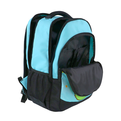 Image of Smily Kiddos 29 Ltrs Junior School Bag  - Party Dragon-Yellow LxWxH :45 X 33 X 20 CM