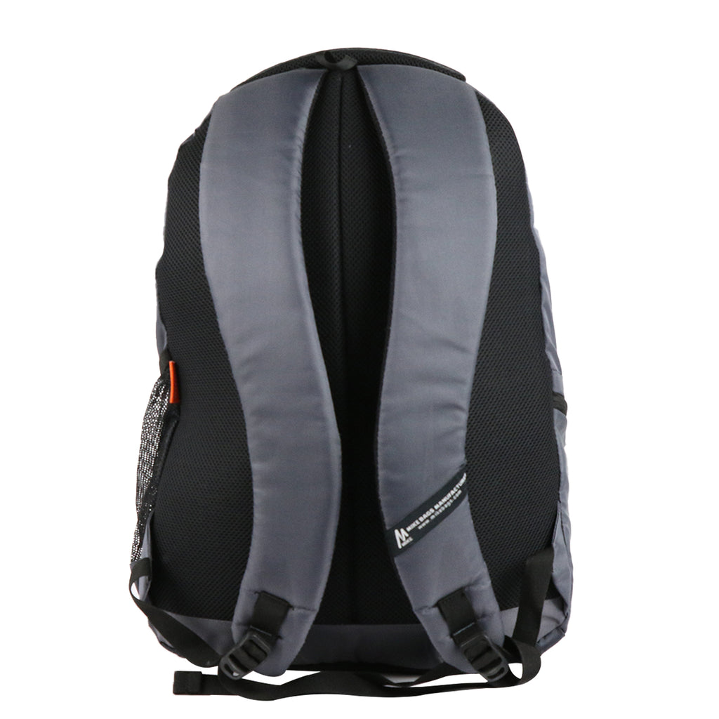 Gladiator deluxe laptop backpack with rain cover  - grey