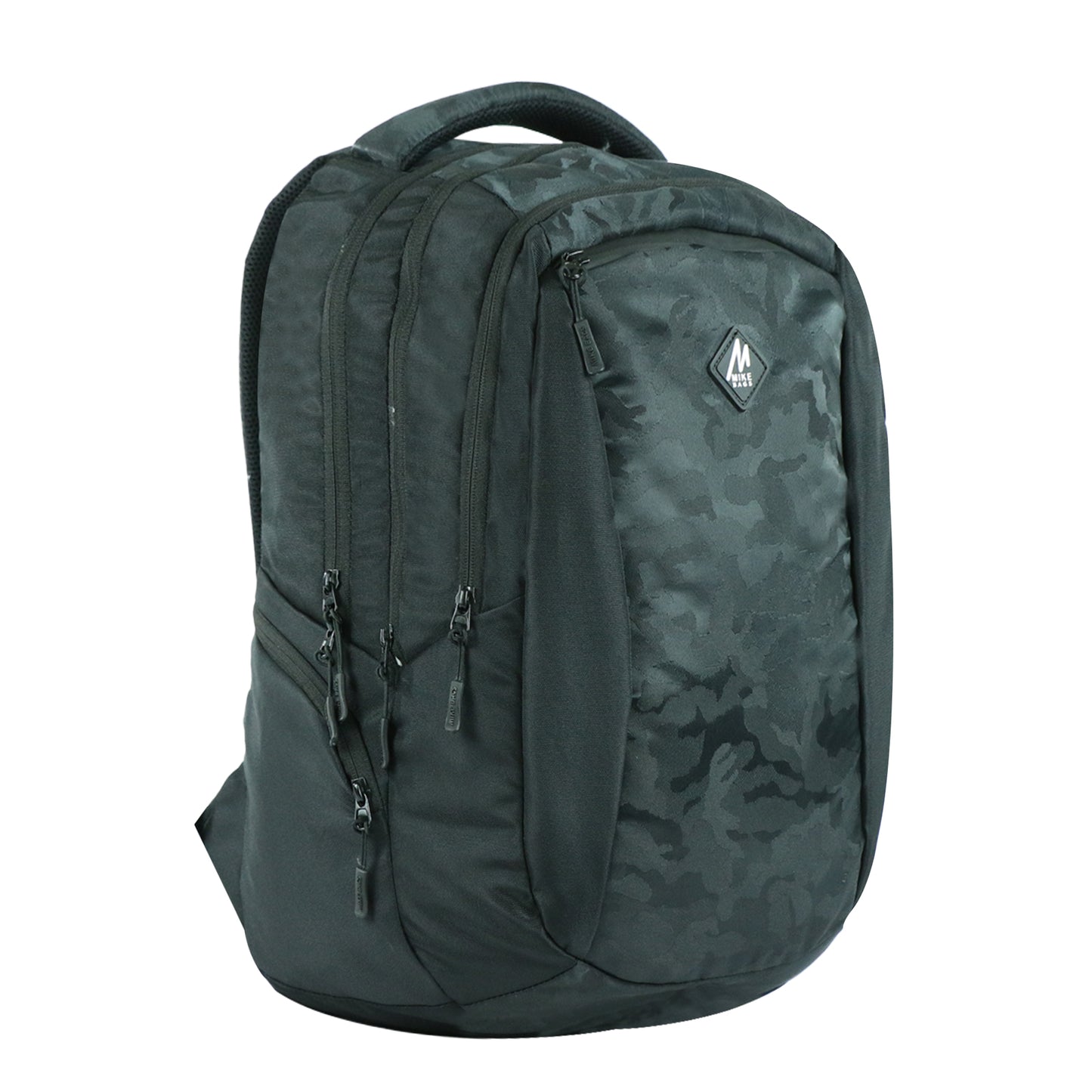 Gladiator deluxe laptop backpack with rain cover - black