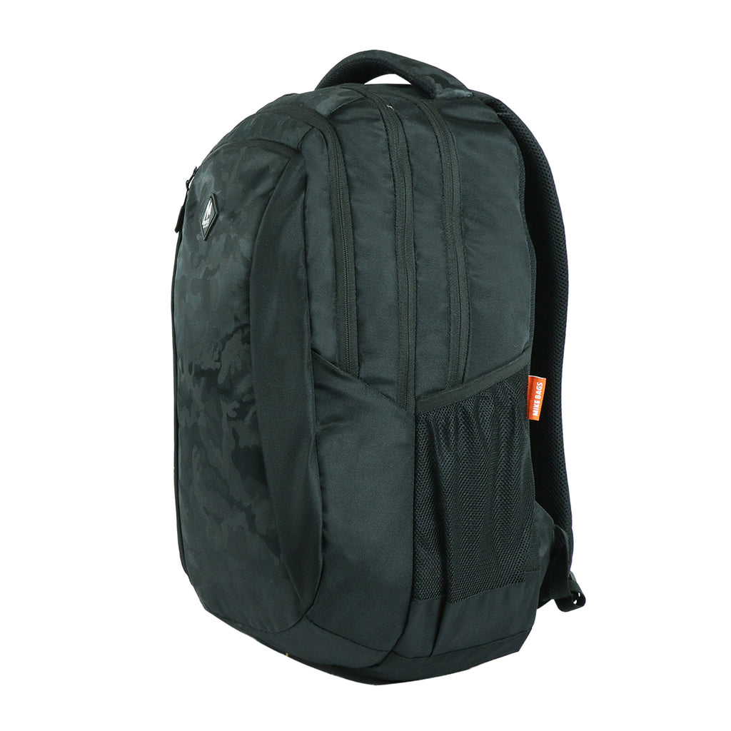 Gladiator deluxe laptop backpack with rain cover  - black