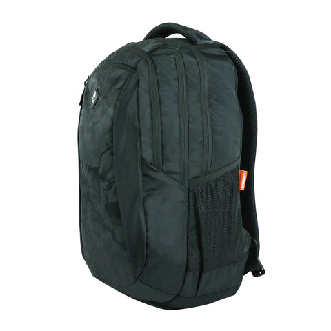 Image of Gladiator deluxe laptop backpack with rain cover  - black
