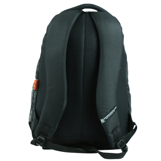 Gladiator deluxe laptop backpack with rain cover  - black