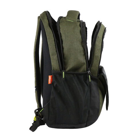 Image of MIKE CASCADE LAPTOP BACKPACK  - Olive Green