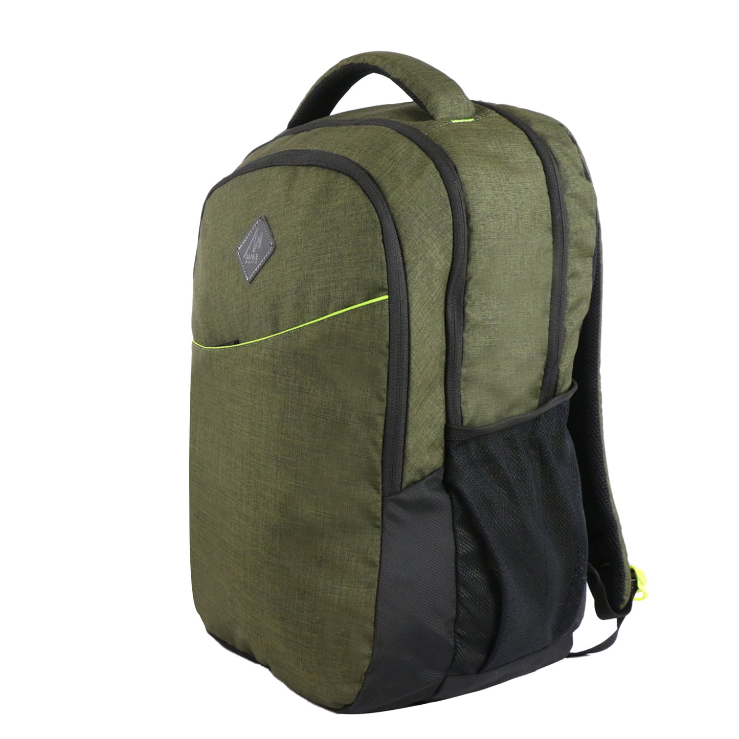 MIKE CASCADE LAPTOP BACKPACK  - Olive Green