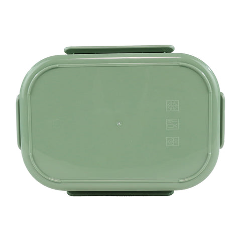 Image of Smily kiddos Stainless Wildlife Theme Lunch Box -  Green- Large