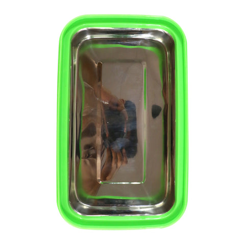 Image of Smily Kiddos Small Brunch Lunch Box – Dino on Skateboard | Stainless Steel Tiffin Box for Kids – New York Theme