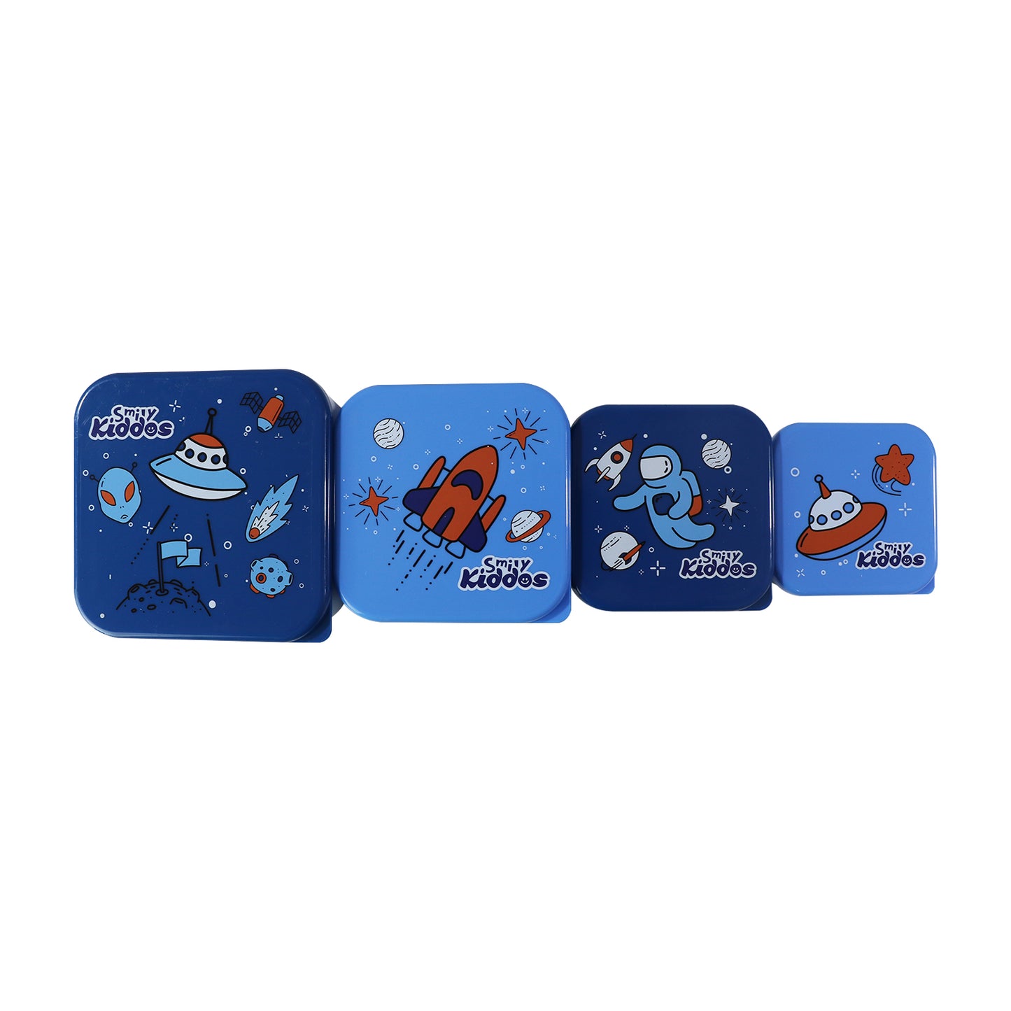 Smily Kiddos 4 in 1 container - Space Theme