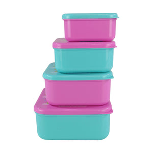 Smily Kiddos 4 in 1 container - Unicorn Theme