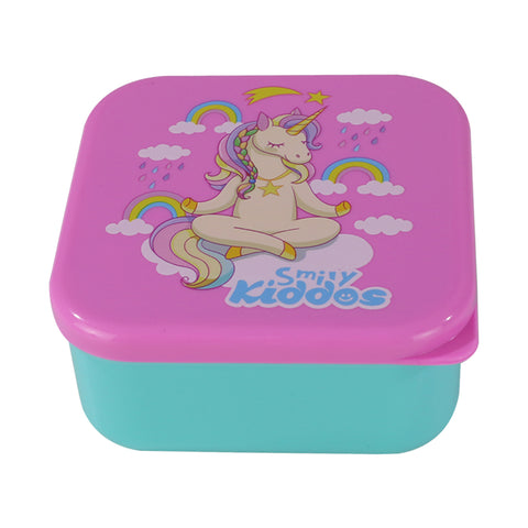 Image of Smily Kiddos 4 in 1 container - Unicorn Theme
