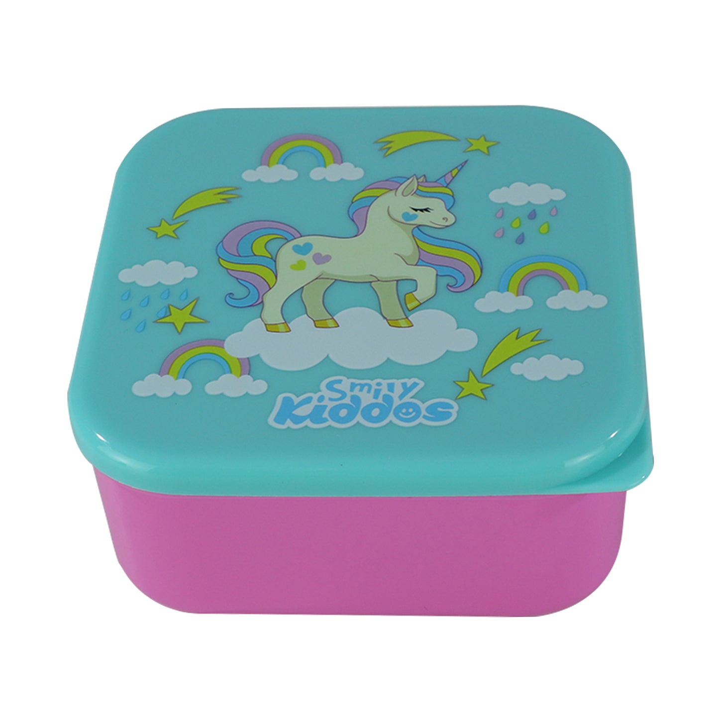 Smily Kiddos 4 in 1 container - Unicorn Theme